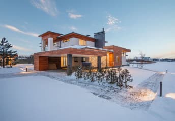 some winter house