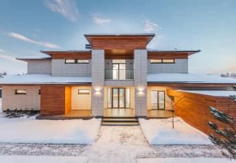 some winter house